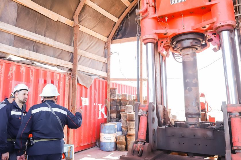 Руслан Өскенәлі «Жомарт» кенішіндегі қауіпсіздікті арттыру бағдарламасының іске асырылу барысымен танысты